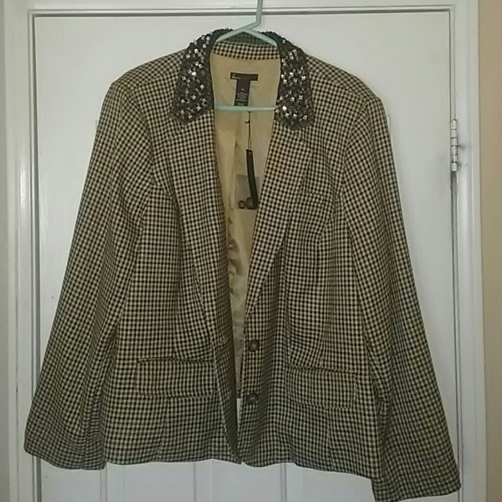 Plaid Blazer